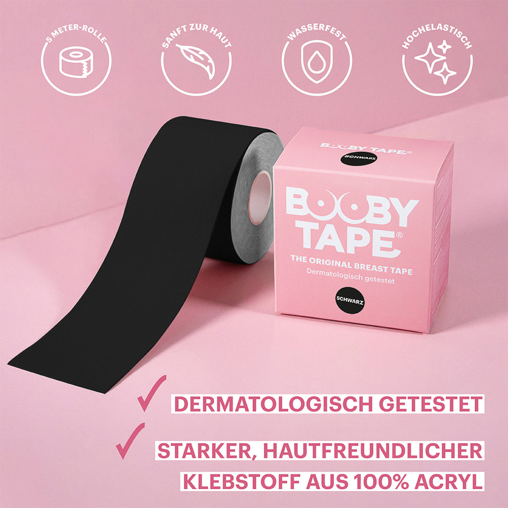 BOOBY TAPE Schwarz