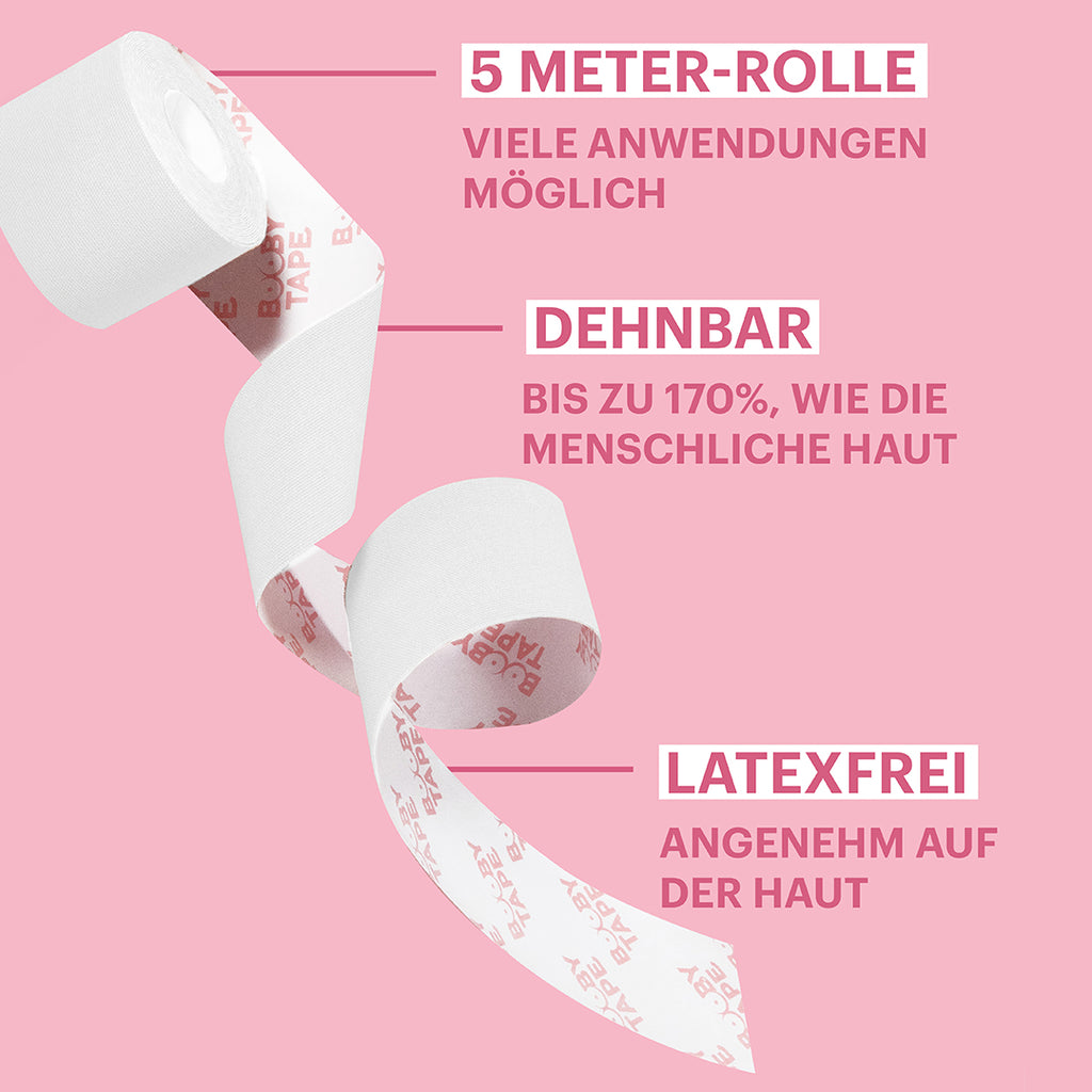 BOOBY TAPE Weiß