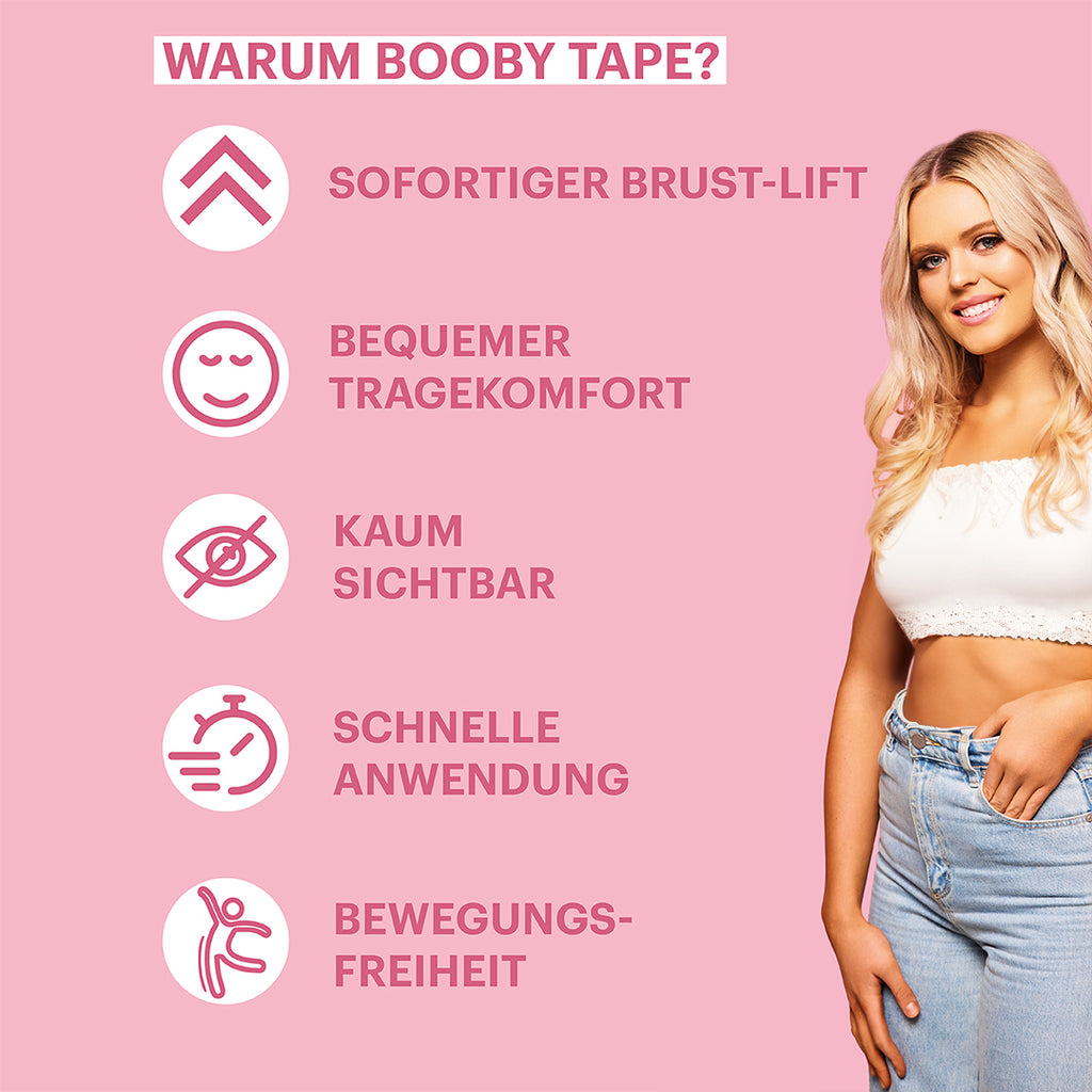 BOOBY TAPE Weiß